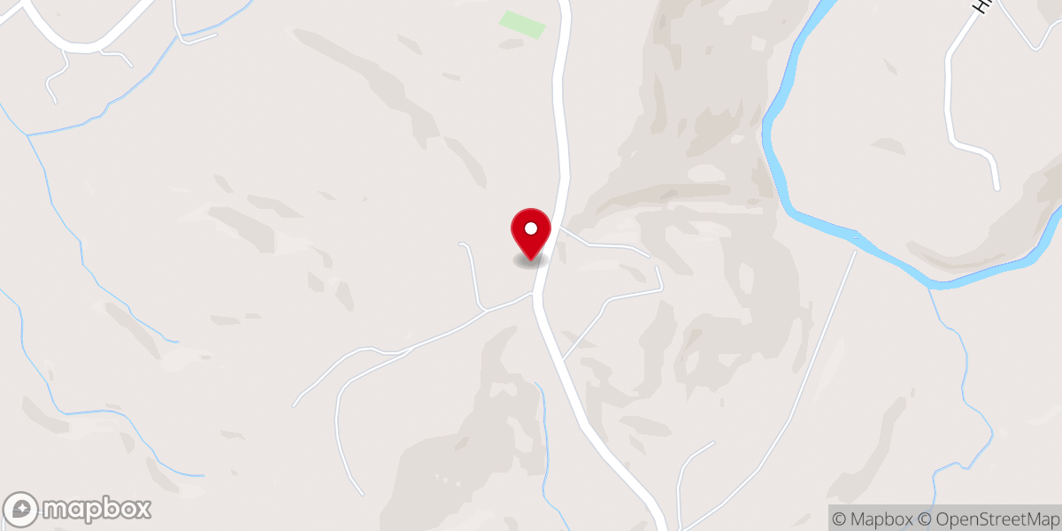 Map showing location of Little River Missionary Baptist Church