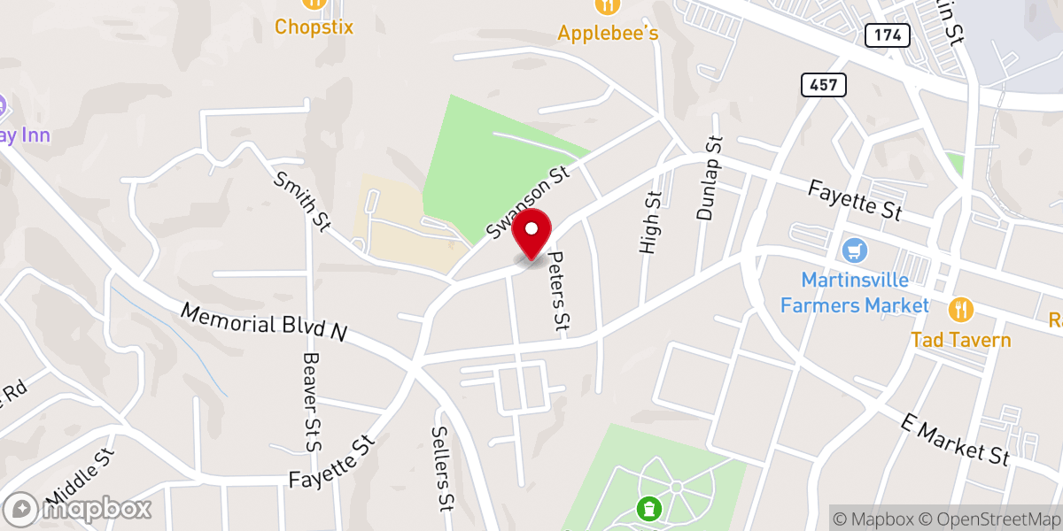 Map showing location of Calvary United Church of Jesus