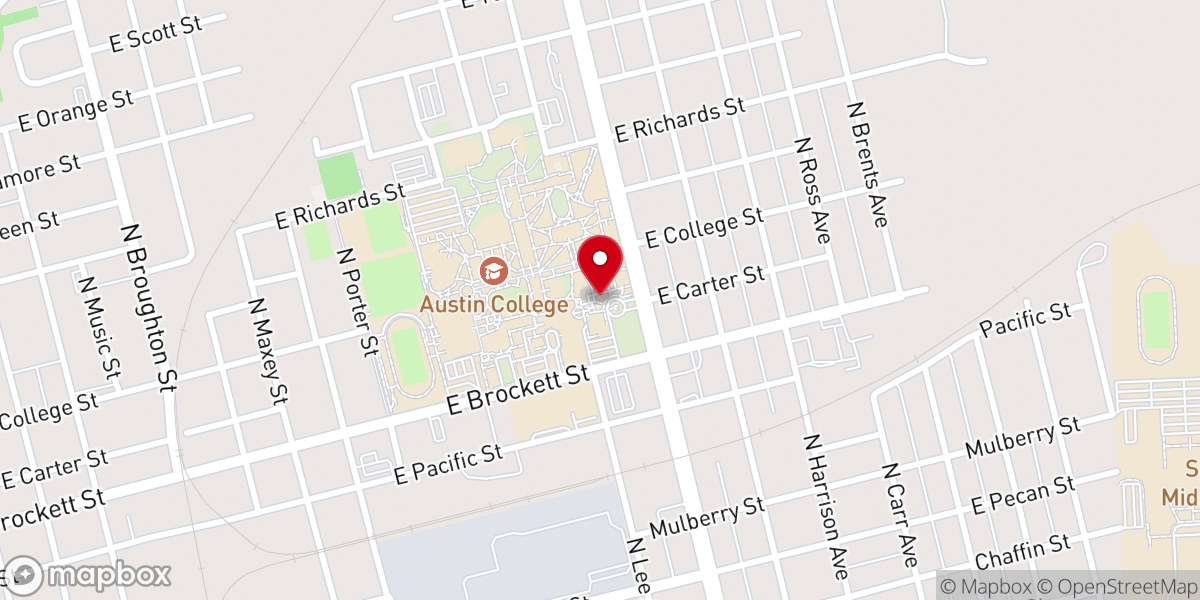 Map showing location of Wynne Chapel