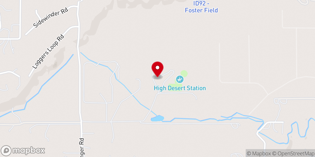 Map showing location of House of David Christian Ministries