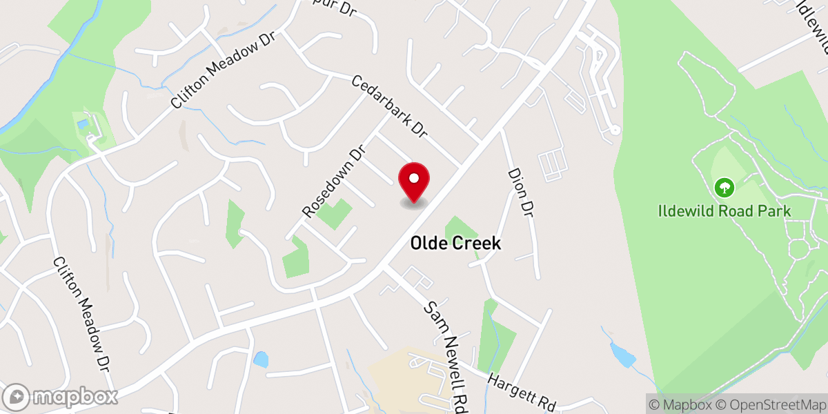 Map showing location of St. Mary - Eritrean Orthodox Tewahdo Church