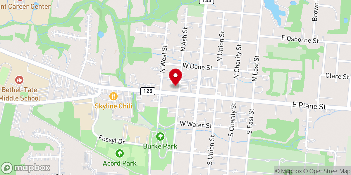 Map showing location of Living The Word Church