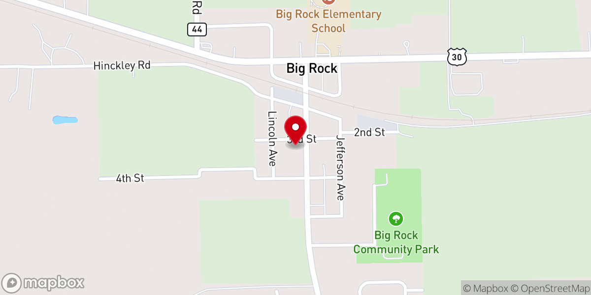 Map showing location of English Congregational United