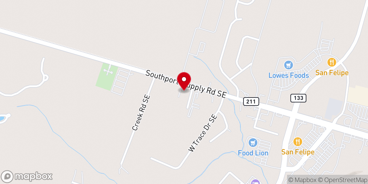 Map showing location of Joy Assembly