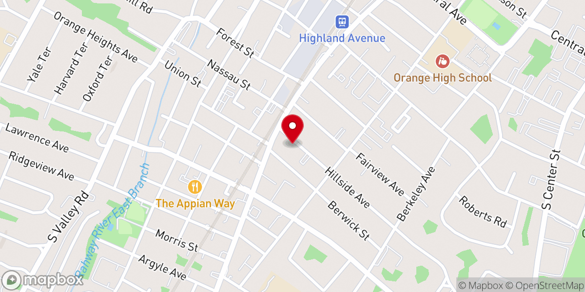 Map showing location of Sanctification Assembly of God