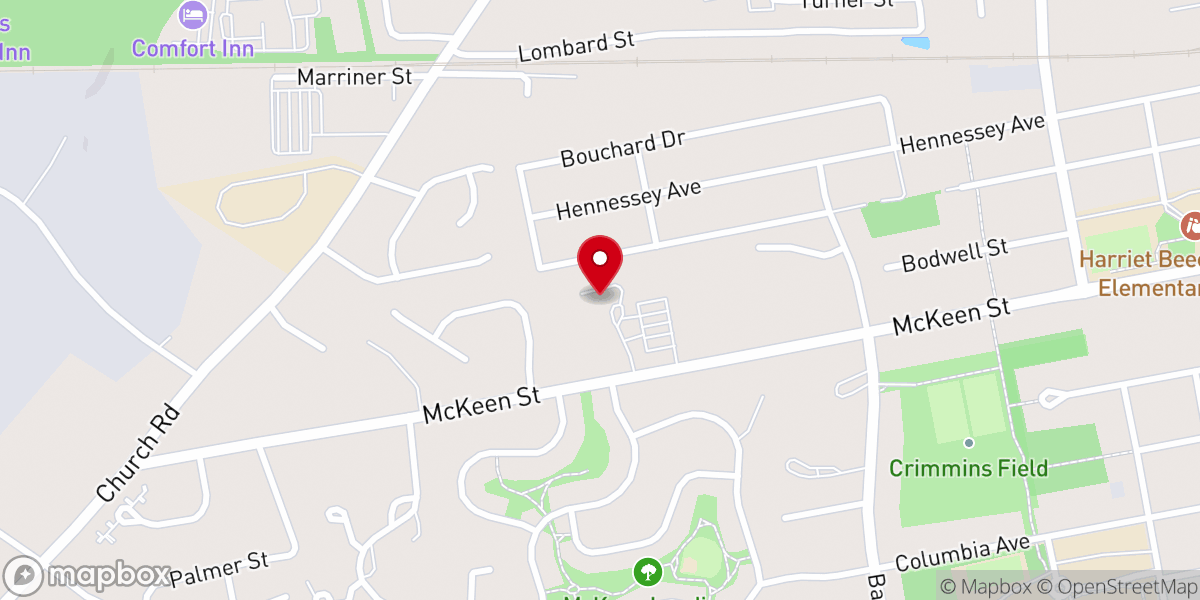 Map showing location of Saint Charles Borromeo Catholic Church
