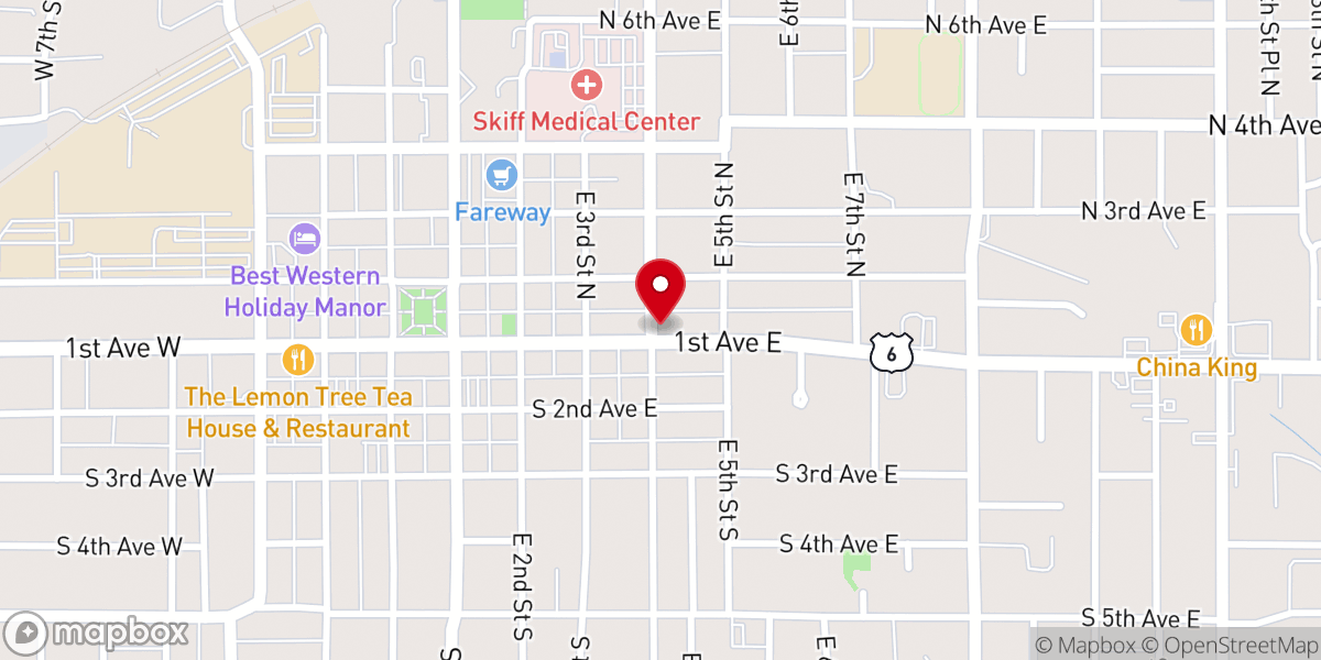 Map showing location of Integrity Cleaning & Restoration