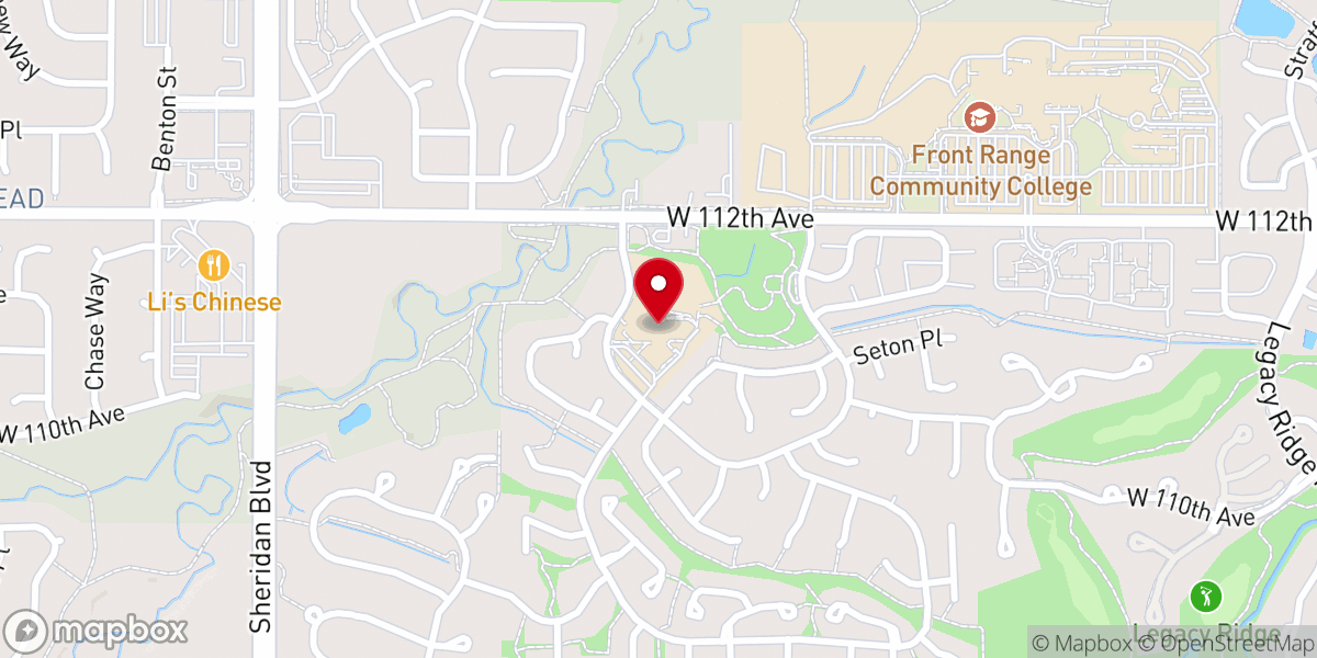 Map showing location of Rock City Church