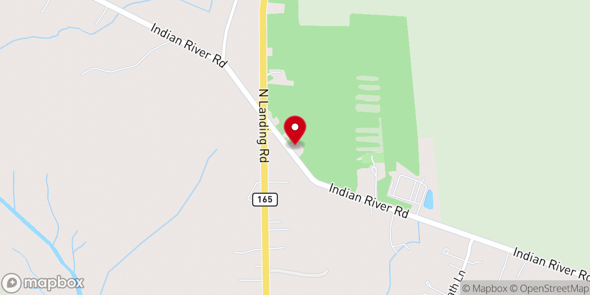 Map showing location of Campbell's Chapel AME Church