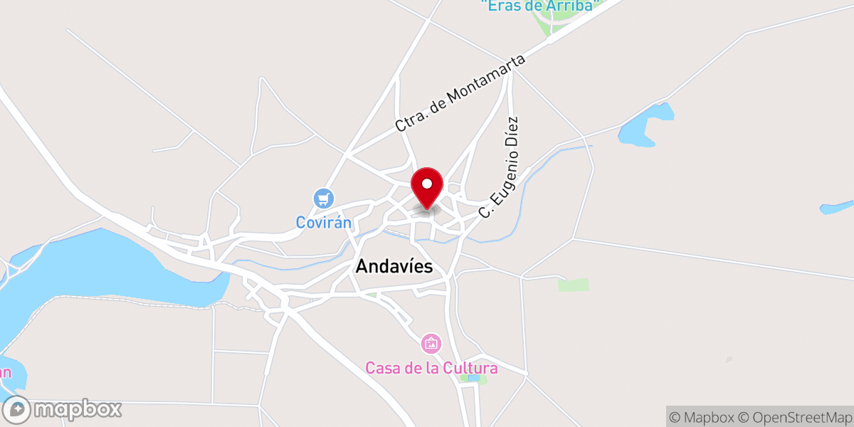 Map showing location of Iglesia Parroquial San Miguel Arcángel