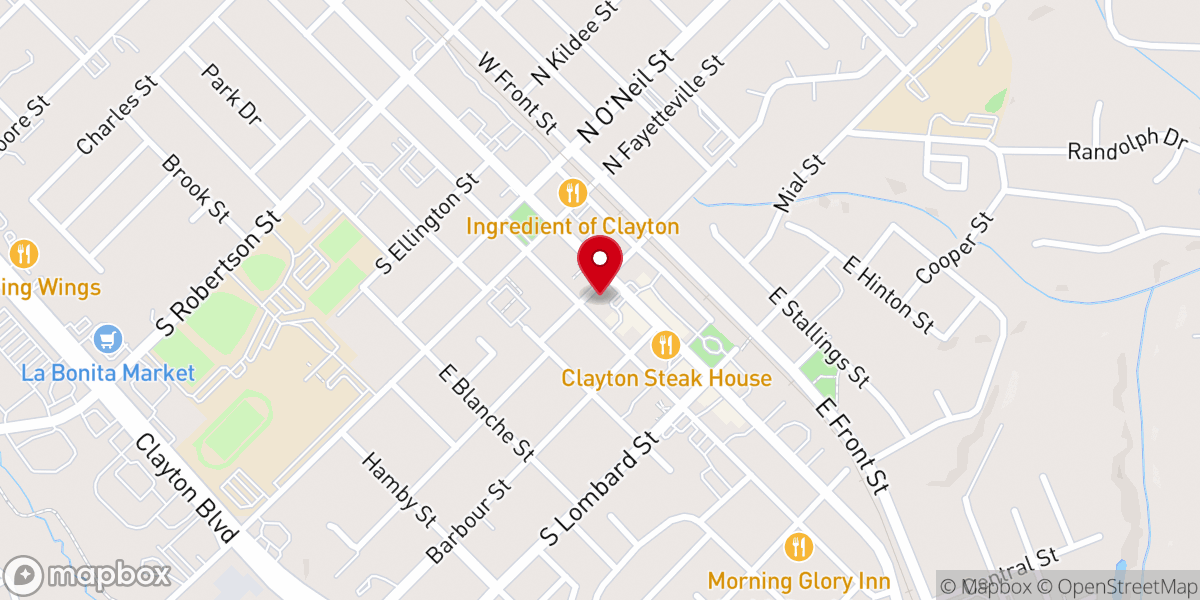 Map showing location of The Woman's Club Of Clayton