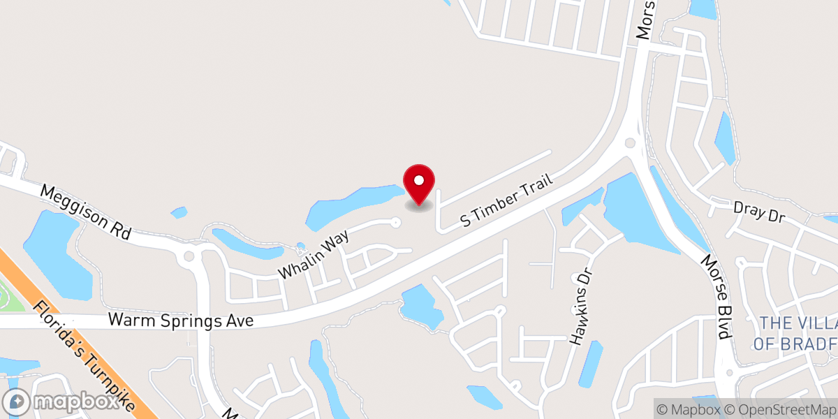 Map showing location of First Christian Church - Disciples at Wildwood