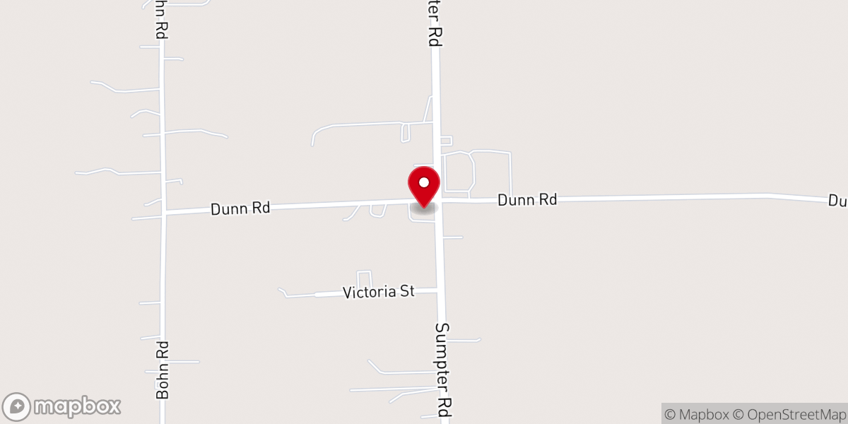 Map showing location of Isom Memorial Christian Church