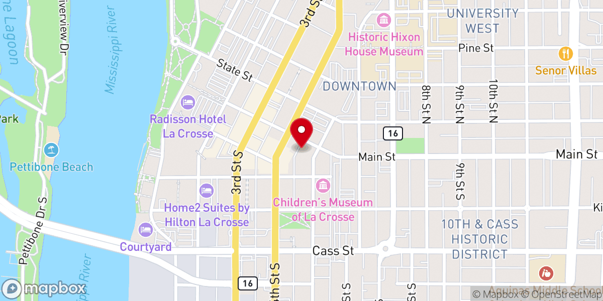 Map showing location of The Court Above Main