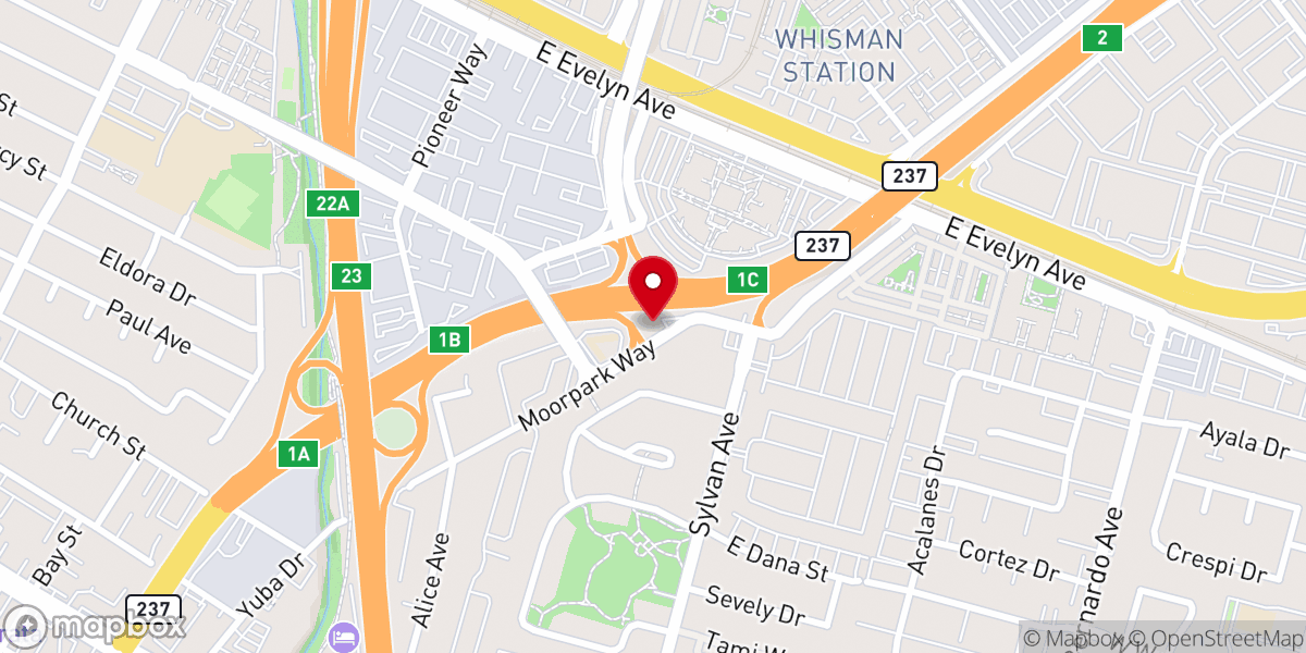 Map showing location of St. Stephen Lutheran Church