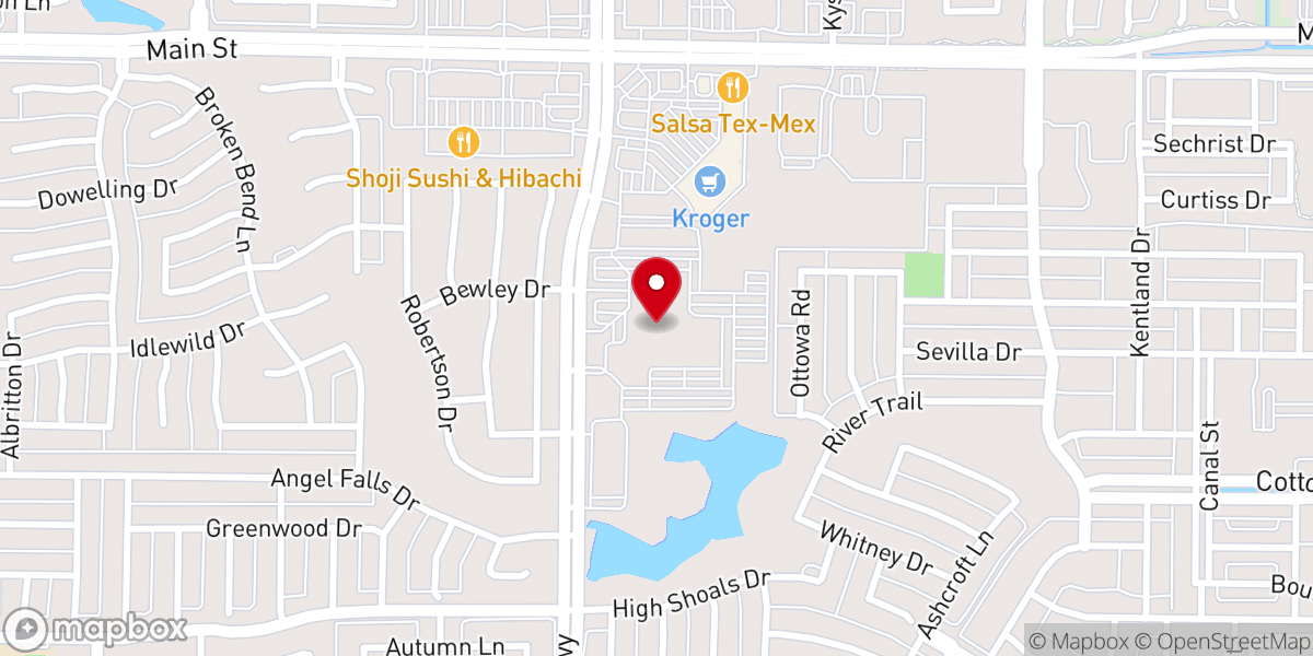 Map showing location of Elevate Life Church Frisco