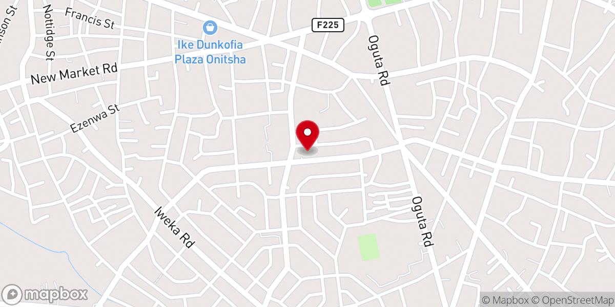 Map showing location of Basilica of St Andrew's Parsonage/vicarage