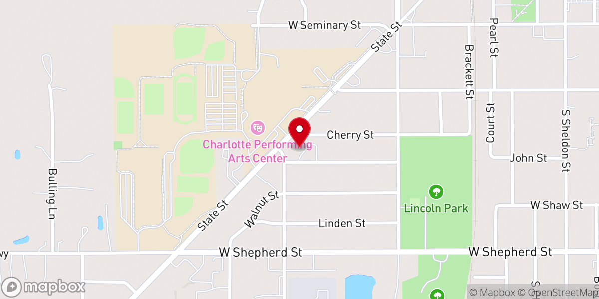 Map showing location of Great Lakes Church of God in Christ, Mennonite