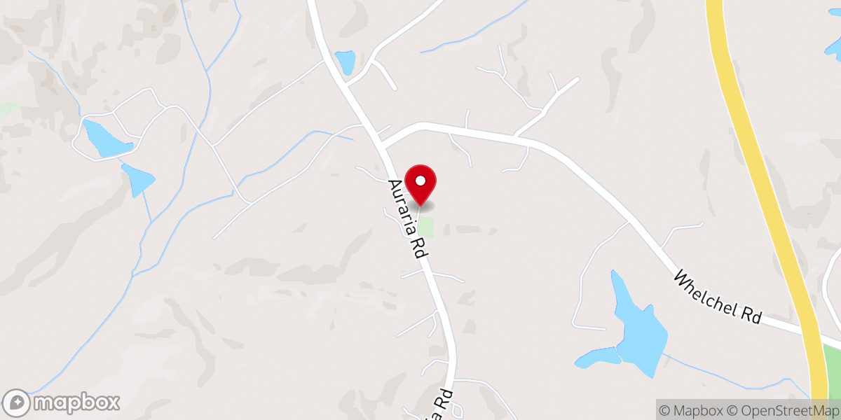 Map showing location of Etowah Church