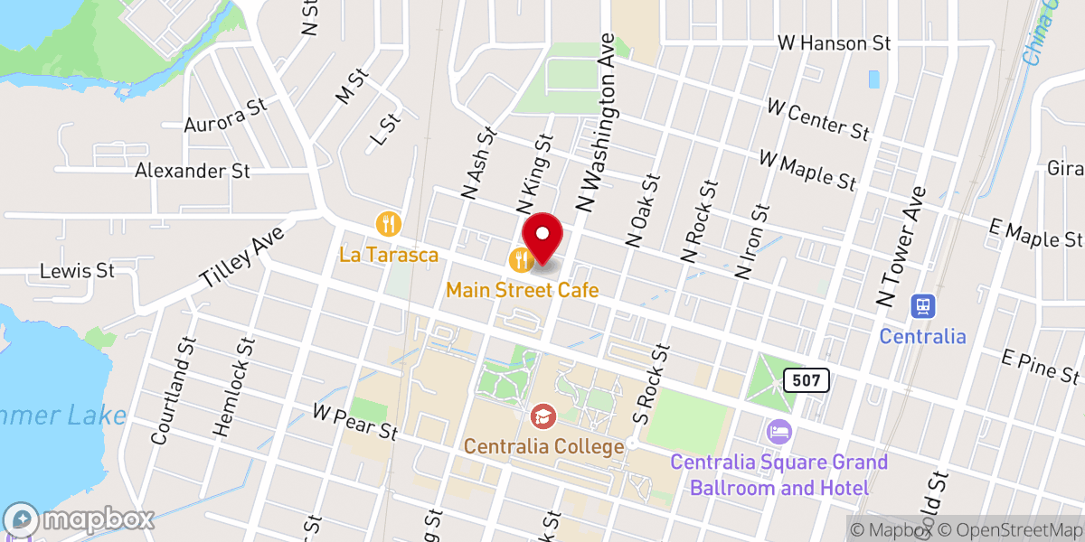 Map showing location of Child Evangelism Fellowship