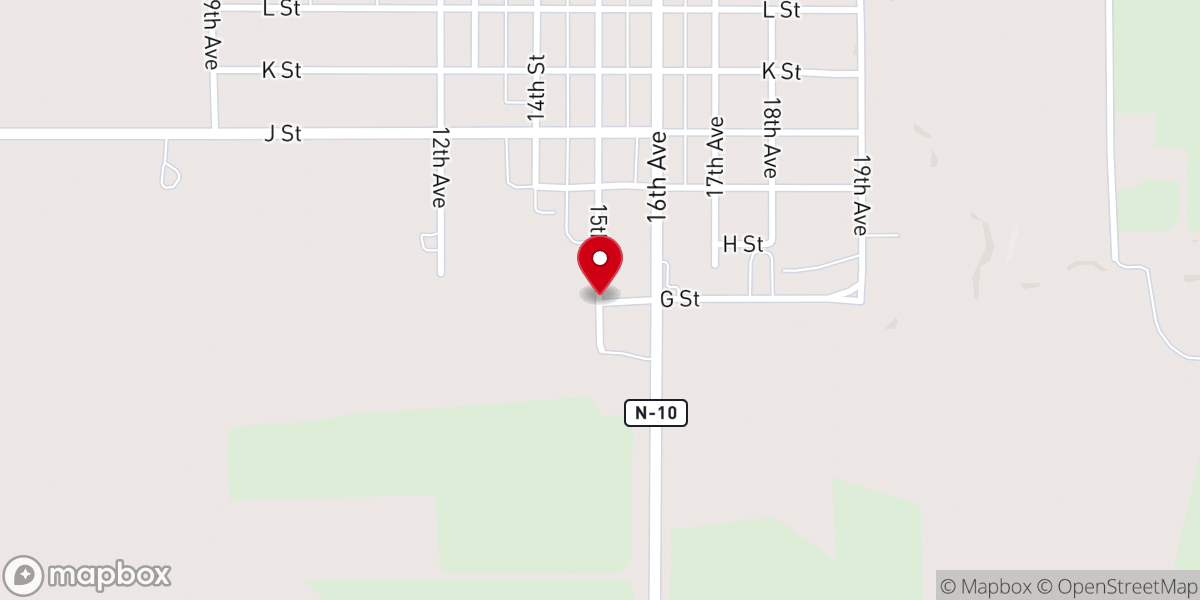 Map showing location of Crossgate Community Church
