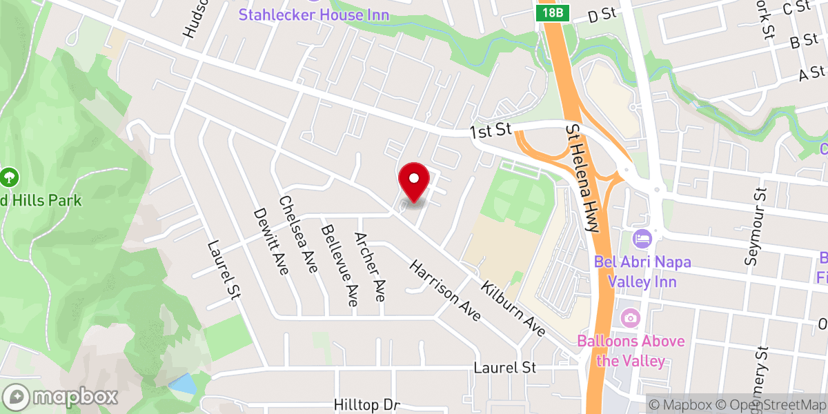 Map showing location of Iglesia Mision De Jesus
