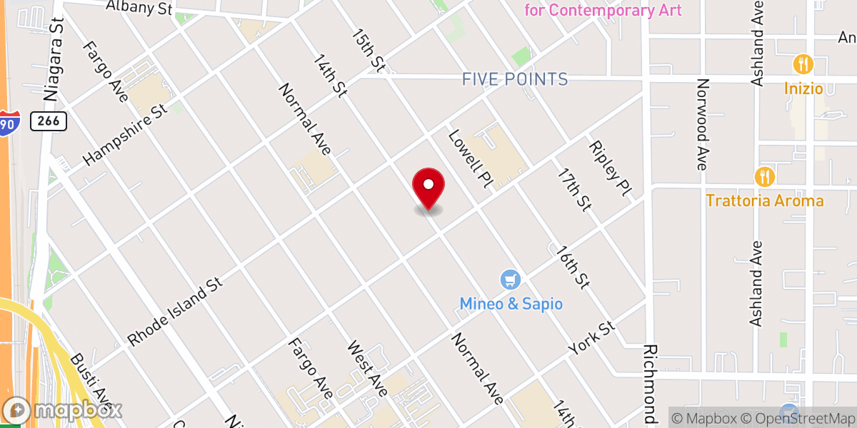 Map showing location of City of Light Baptist Church