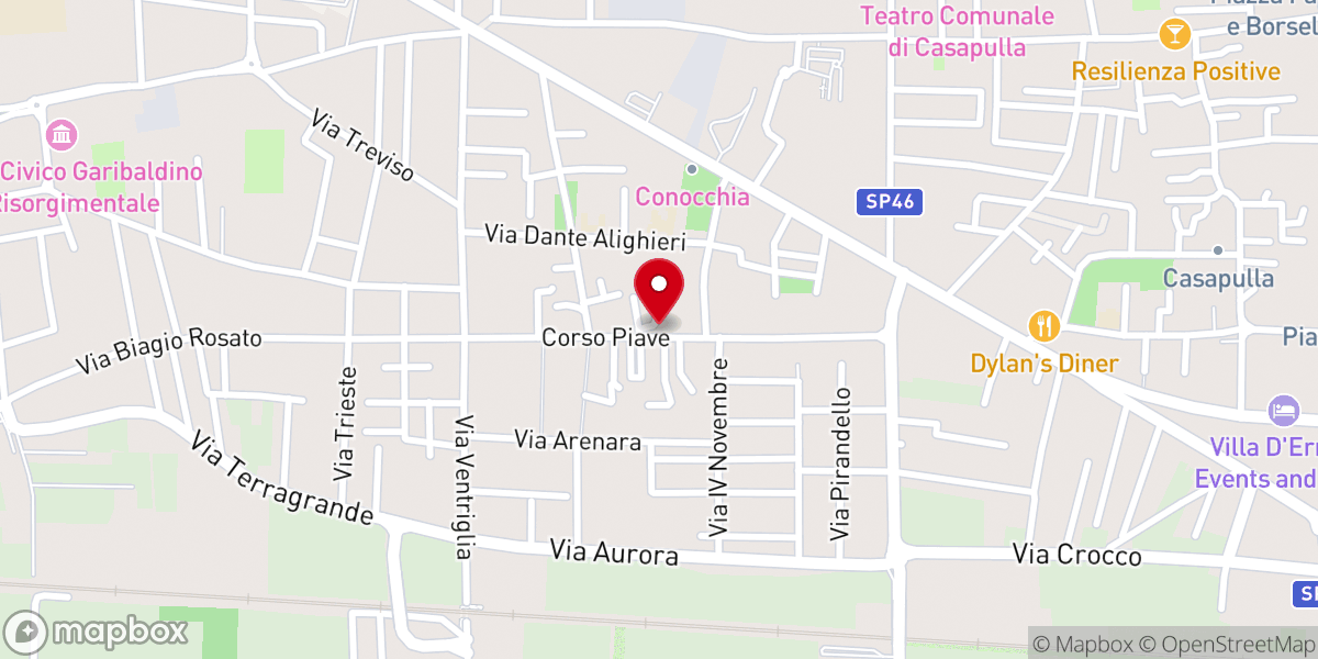 Map showing location of Chiesa di San Michele Arcangelo