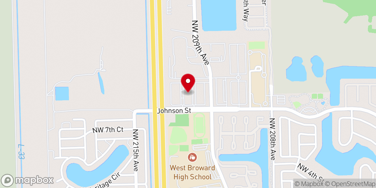 Map showing location of Iglesia Vida/Life Church AG