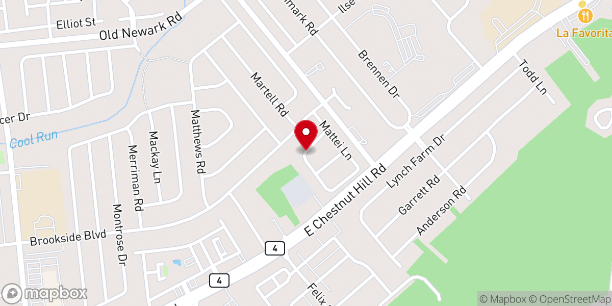 Map showing location of Iglesia De Dios Linaje Escogido Inc