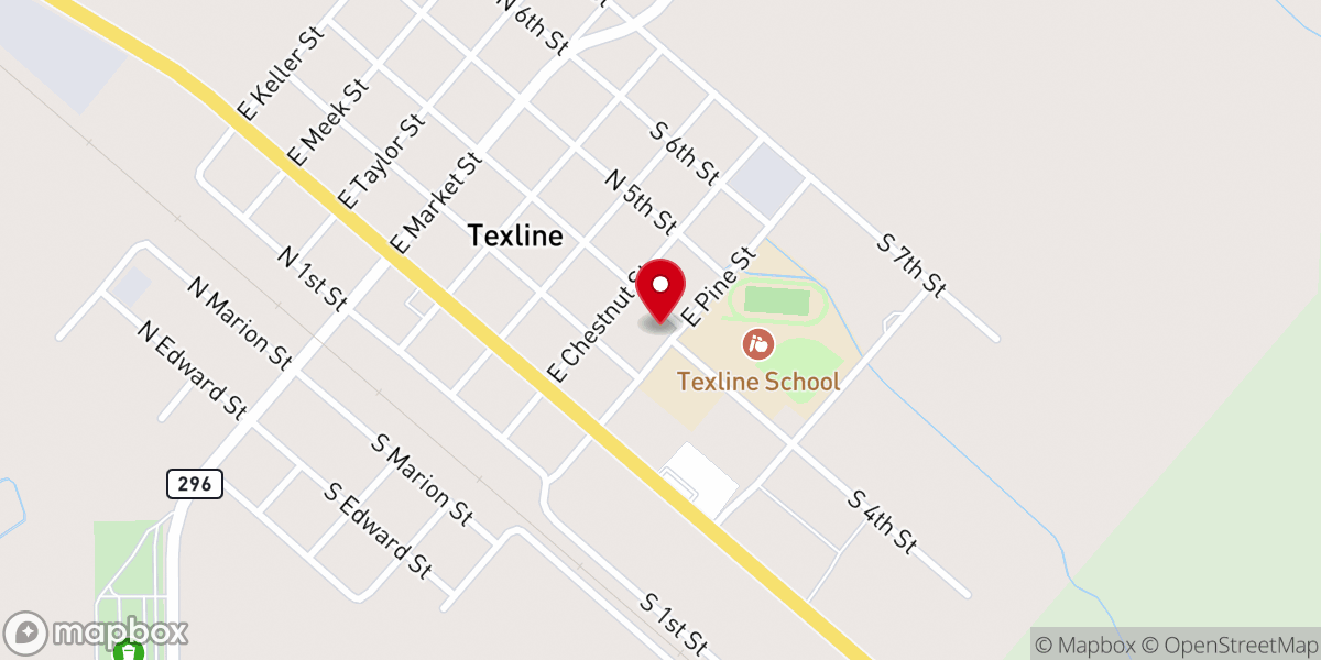 Map showing location of Saint Mary Catholic Church