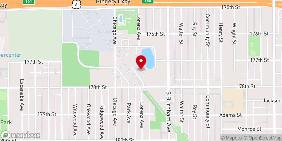 Map showing location of Lansing Knights of Columbus 3540