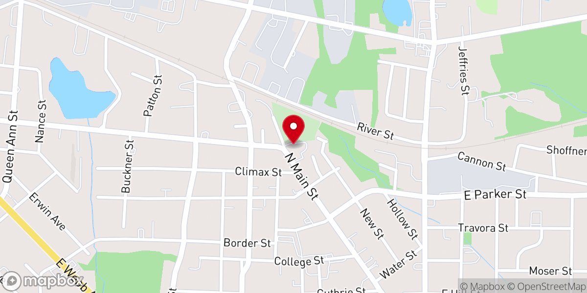 Map showing location of Historic Providence Christian