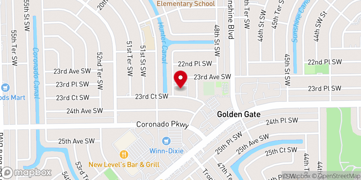 Map showing location of The Church of Jesus Christ of Latter-day Saints