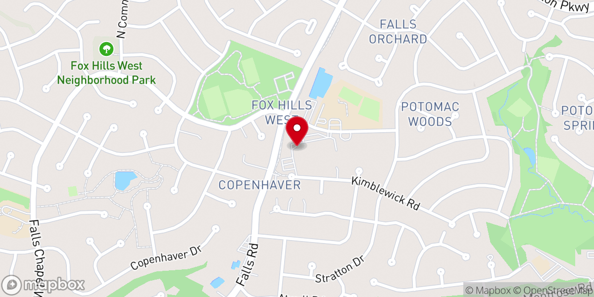 Map showing location of Saint Raphael Catholic Church