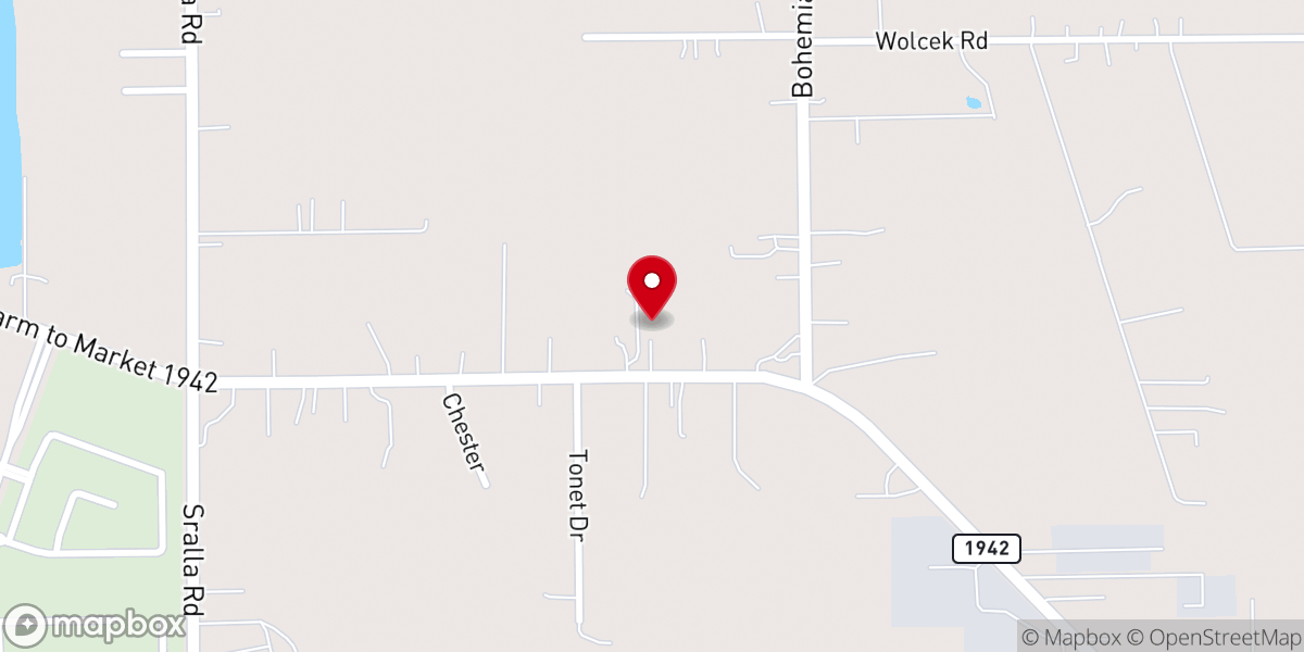 Map showing location of Legacy Church PCG
