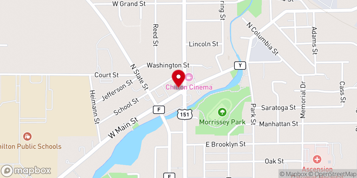 Map showing location of The Salvation Army Calumet County