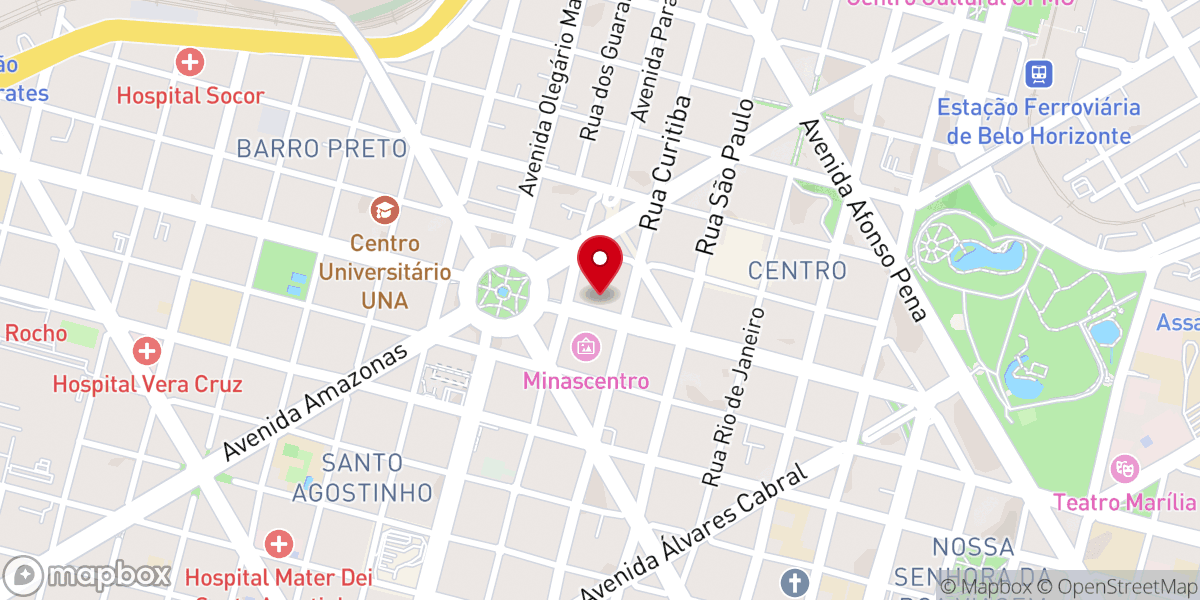 Map showing location of Capela Nossa Senhora de Fátima