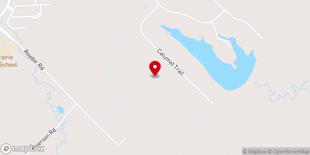 Map showing location of 7f Lodge & Events