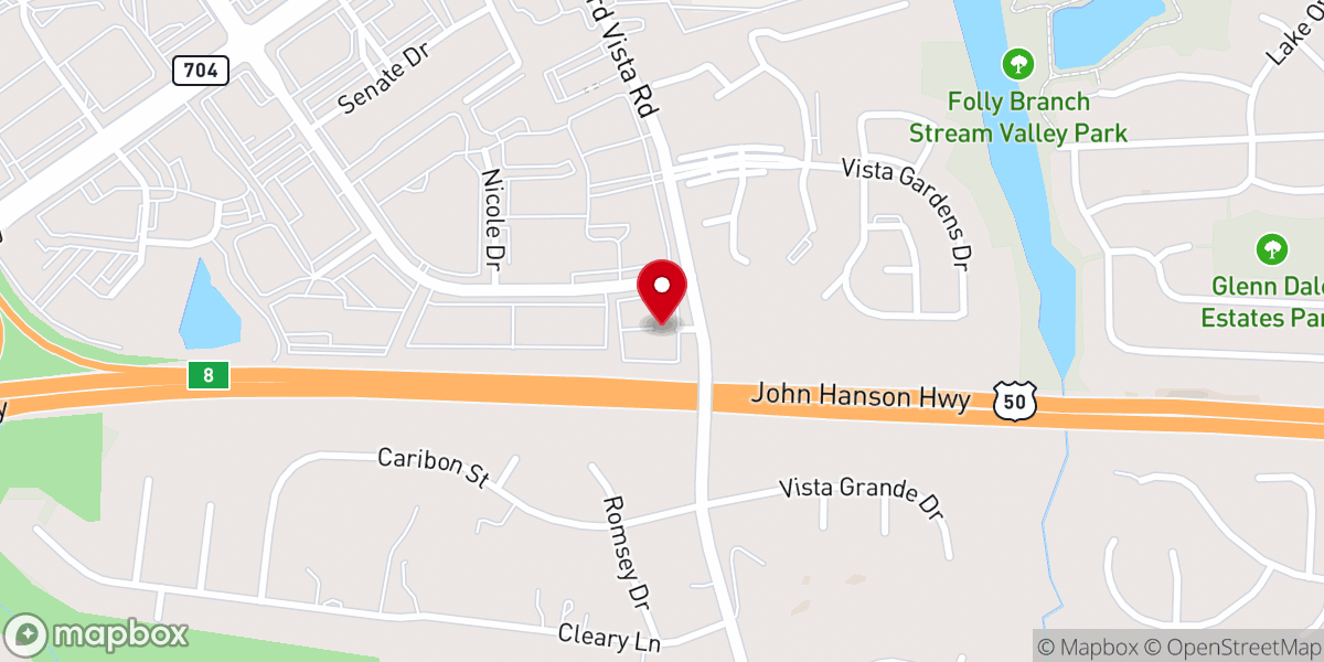 Map showing location of World Mission Int worship Center