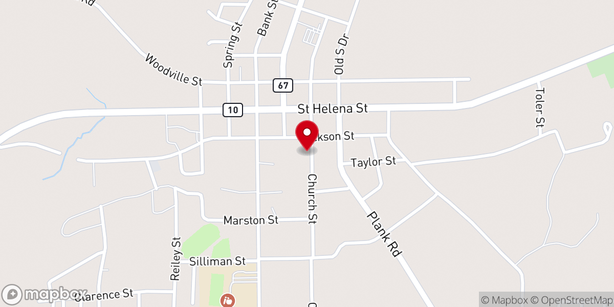 Map showing location of Dorcas Door Inc