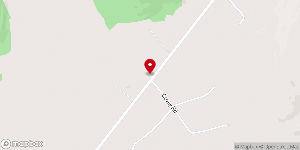 Map showing location of Duvall Valley Jesus Name Pentecostal Church