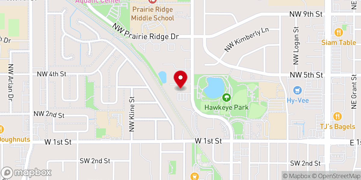 Map showing location of First Church of Christ
