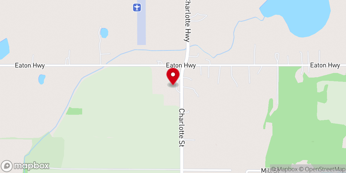 Map showing location of Polly Products