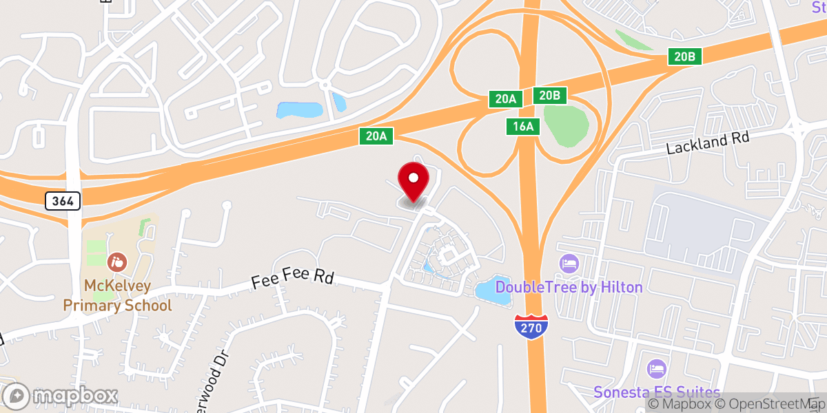 Map showing location of St. Mary & St. Abraam Coptic Church
