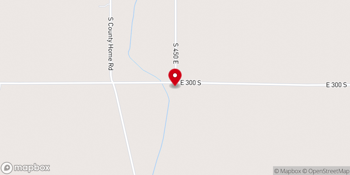 Map showing location of Bethel Reformed Baptist Church