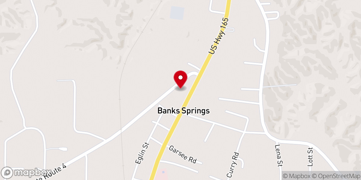 Map showing location of Fresenius Kidney Care Caldwell Parish