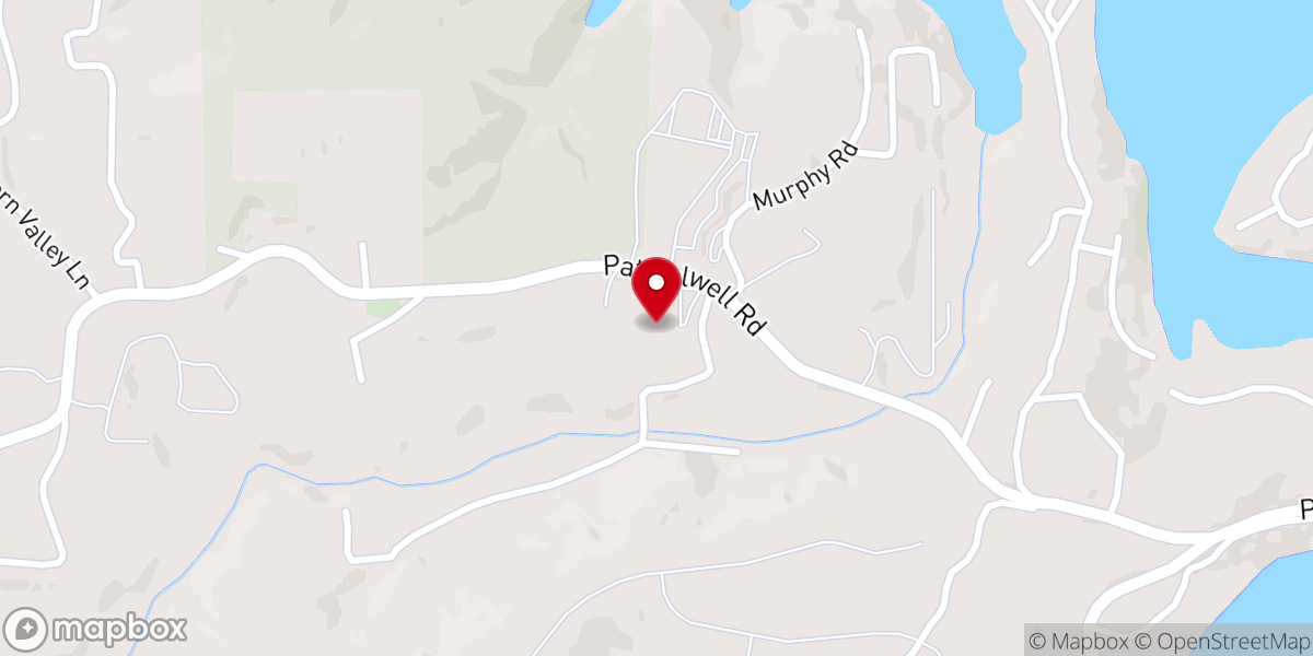 Map showing location of Cottage Food Bank
