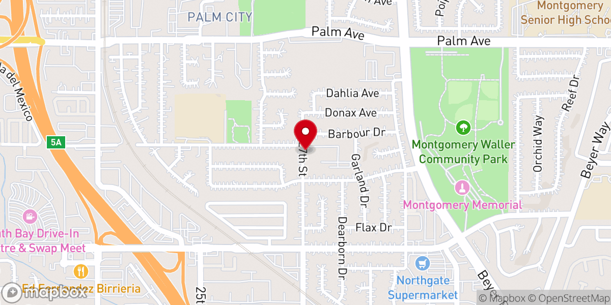 Map showing location of Living Word Community Church