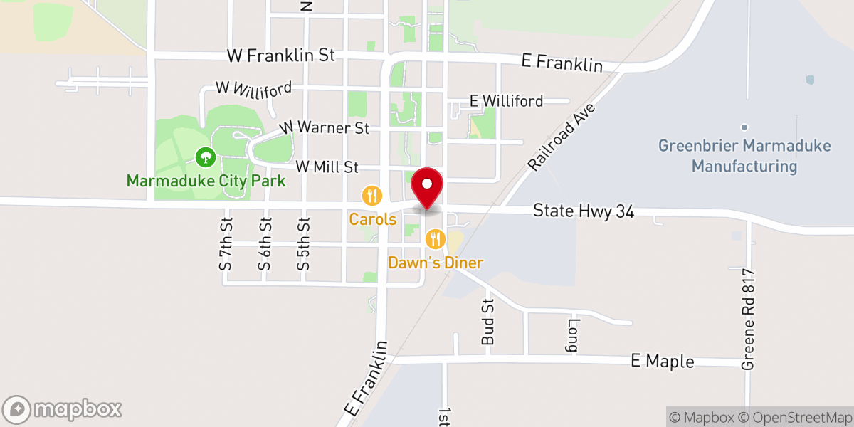 Map showing location of GREATER FAITH CHURCH